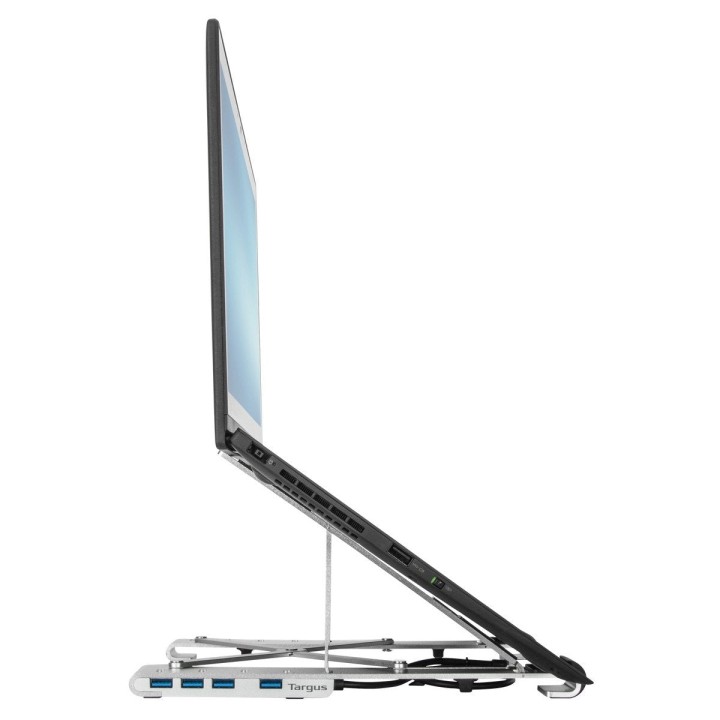 Base Targus 15.6" con Hub 4xUSB-A Plata (AWU100205GL)