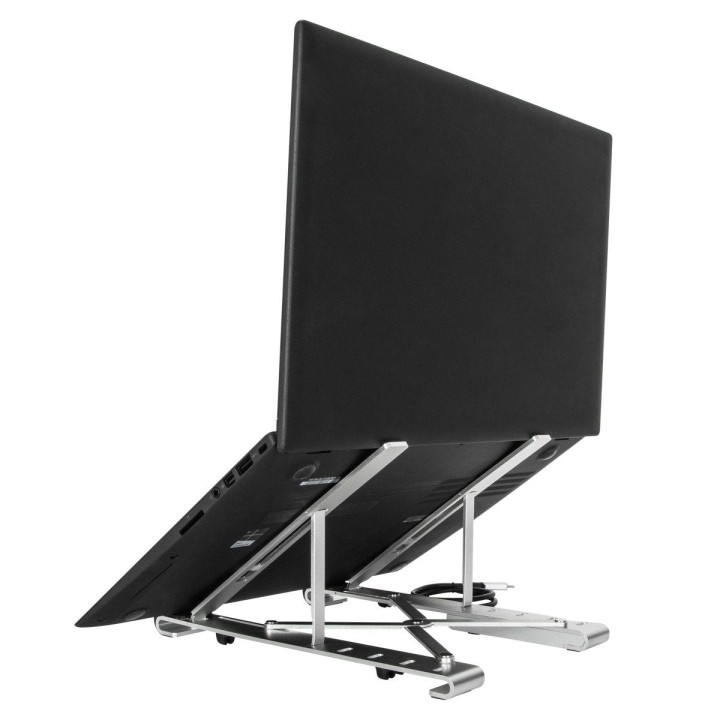 Base Targus 15.6" con Hub 4xUSB-A Plata (AWU100205GL)