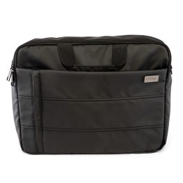Maletín NILOX Style 15.6" Poliéster Negro (NXB021)