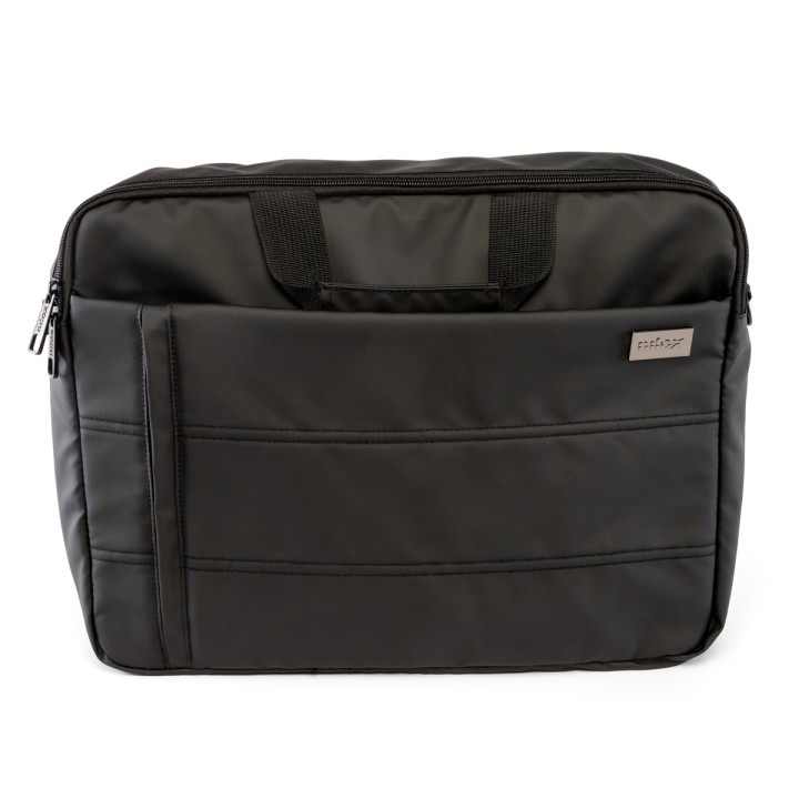 Maletín NILOX Style 15.6" Poliéster Negro (NXB021)
