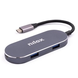 Dock NILOX USB-C a 3xUSB-A 1xUSB-C PD/HDMI (NXDSUSBC01)