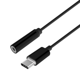 Cable AISENS USB-C/M a 3.5mm/H 15cm Negro (A109-0385)