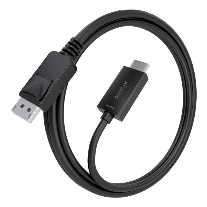 Cable AISENS DP/M a HDMI/M 2m Negro (A125-0894)