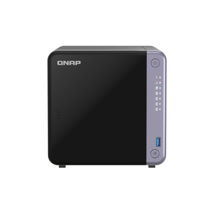 Caja NAS QNAP AL524 4C 4Gb 4 Bahias Negra (TS-432X-4G)