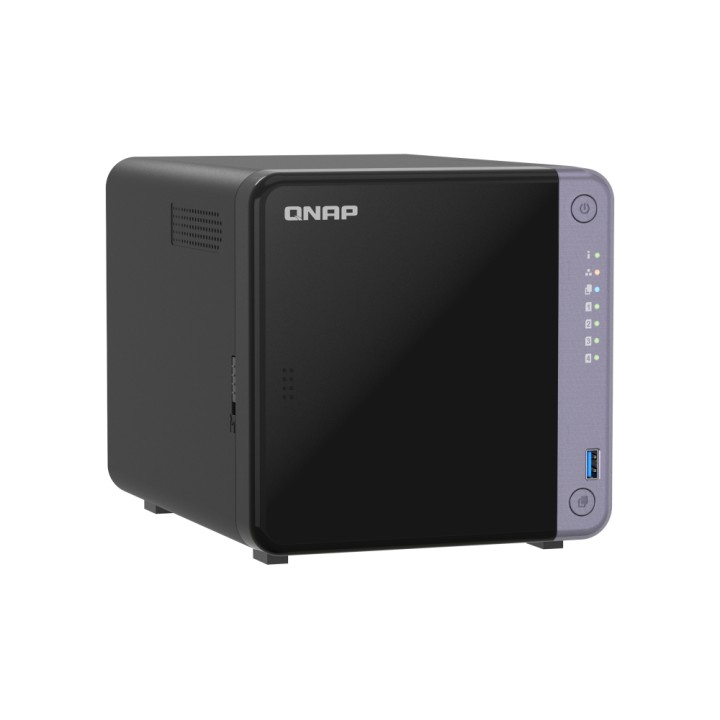 Caja NAS QNAP AL524 4C 4Gb 4 Bahias Negra (TS-432X-4G)