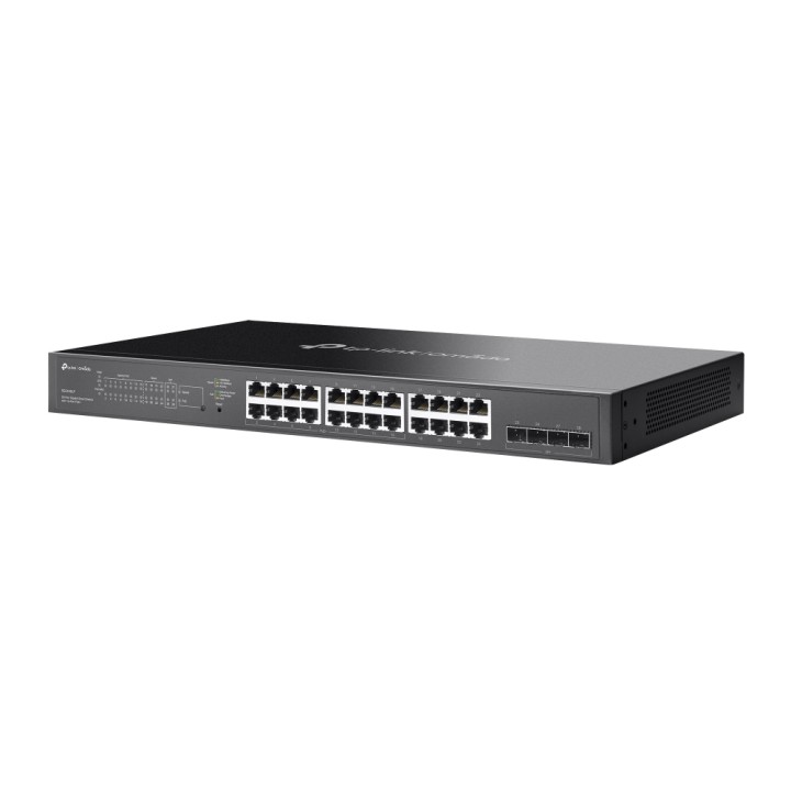 Switch TP-Link 16xPoE 8xRJ45 4xSFP GbE Negro (SG2428LP)