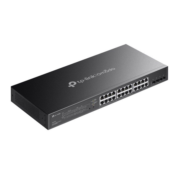 Switch TP-Link 16xPoE 8xRJ45 4xSFP GbE Negro (SG2428LP)