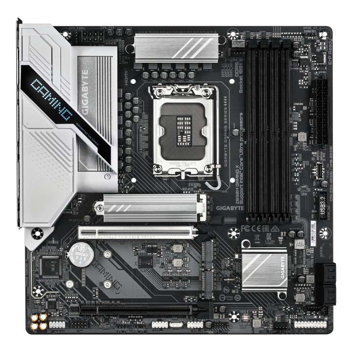 GIGABYTE Z890M GAMING X: (1851) 4DDR5 HDMI DP mATX