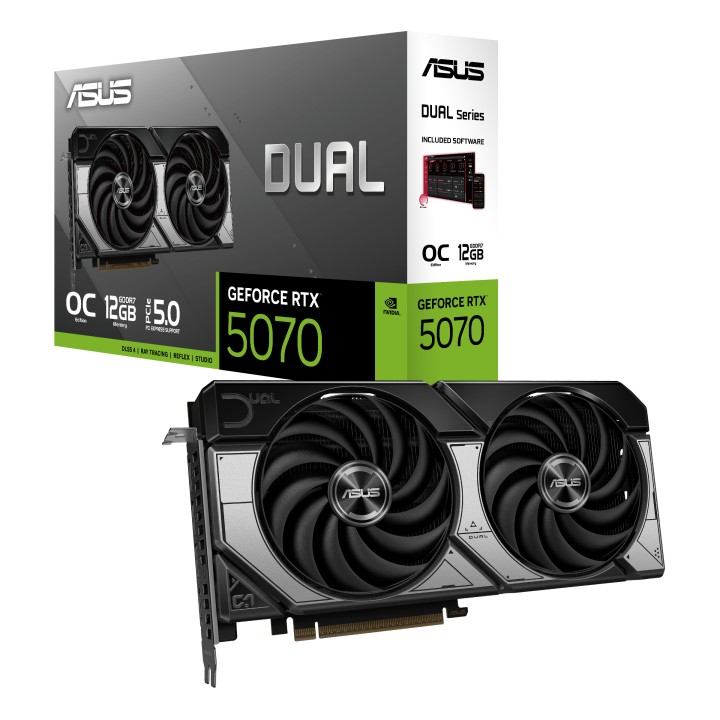 ASUS DUAL-RTX5070-O12G 12Gb GDDR7 (90YV0M17-M0NA00)