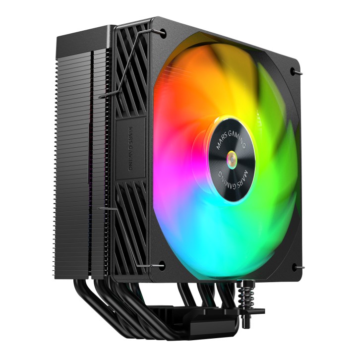 Ventilador Mars Gaming ARGB 120mm Negro (MCPUX5ARGB)