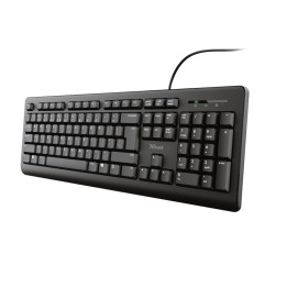 Teclado Trust TK-150 Silent USB 2.0 Negro (23982)