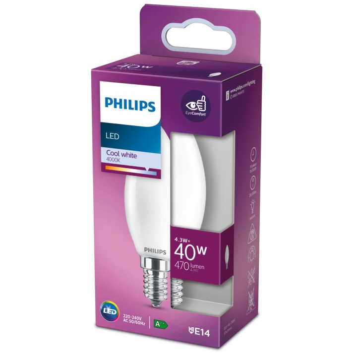 Bombilla Philips LED Classic 40W E14 (929002027028)
