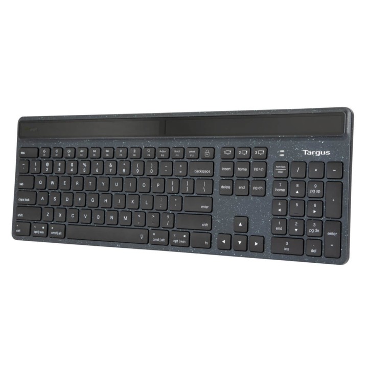 Teclado Targus EcoSmart LED QWERTY BT Negro (AKB868ES)