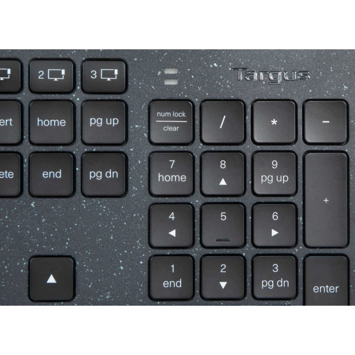 Teclado Targus EcoSmart LED QWERTY BT Negro (AKB868ES)