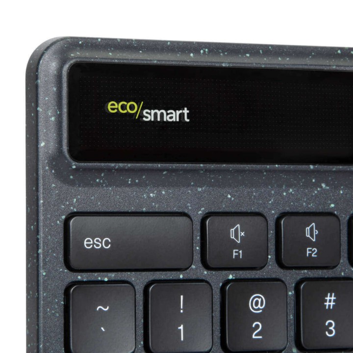 Teclado Targus EcoSmart LED QWERTY BT Negro (AKB868ES)