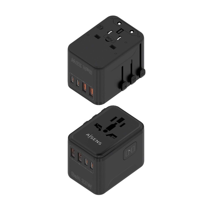 Cargador Pared AISENS para Viaje 25W (ASPS-2A2C08-BK)