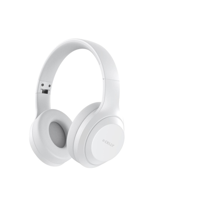 Auriculares CELLY Headphone Wireless Blanco(WAVEBEATWH)