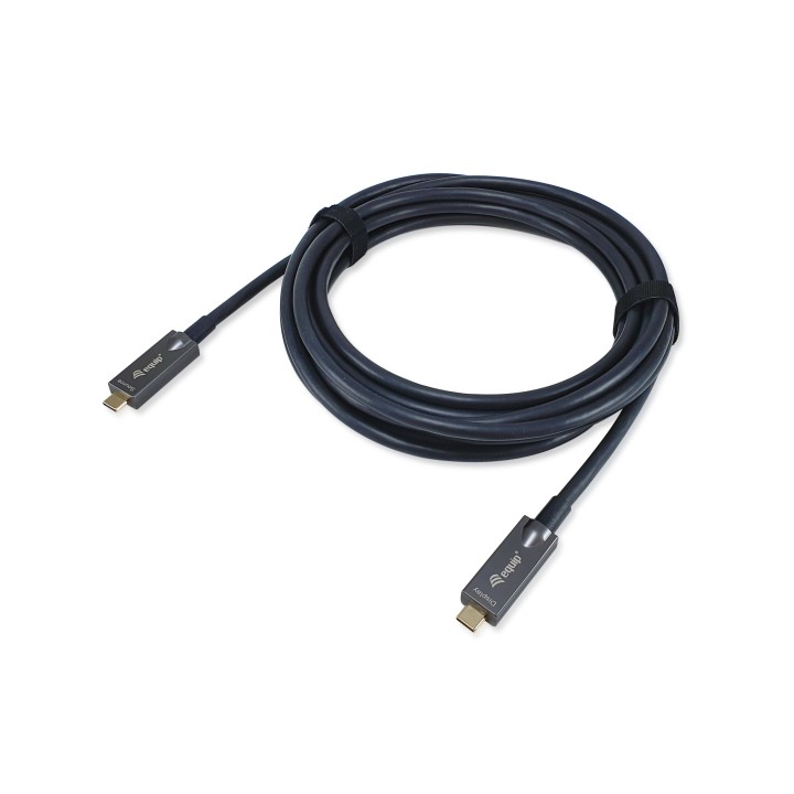 Cable EQUIP USB-C/M 4K 60W 10m Negro (119462)