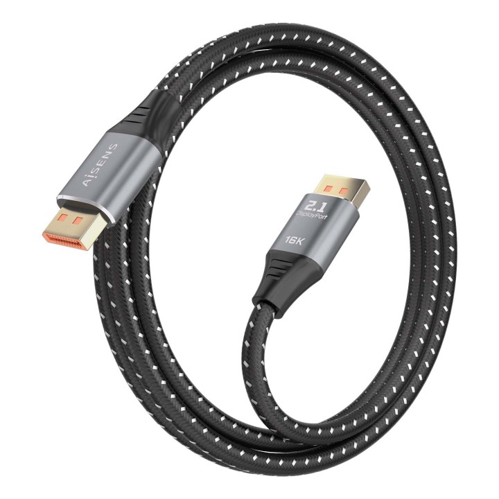 Cable AISENS DP 2.1 16K/M a DP/M 1.5m Negro (A158-0902)