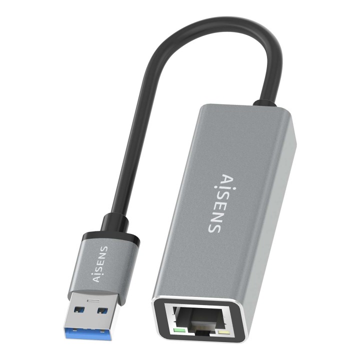 Adaptador AISENS USB 3.0 a RJ45 GbE Gris (A106-0897)