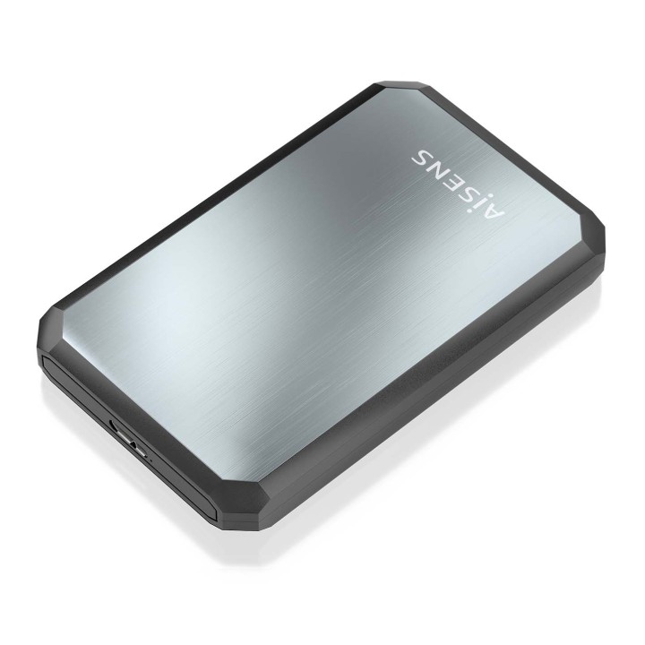 Caja AISENS HDD/SSD 2.5" mUSB USB Negra/Gris(ASE-2529B)