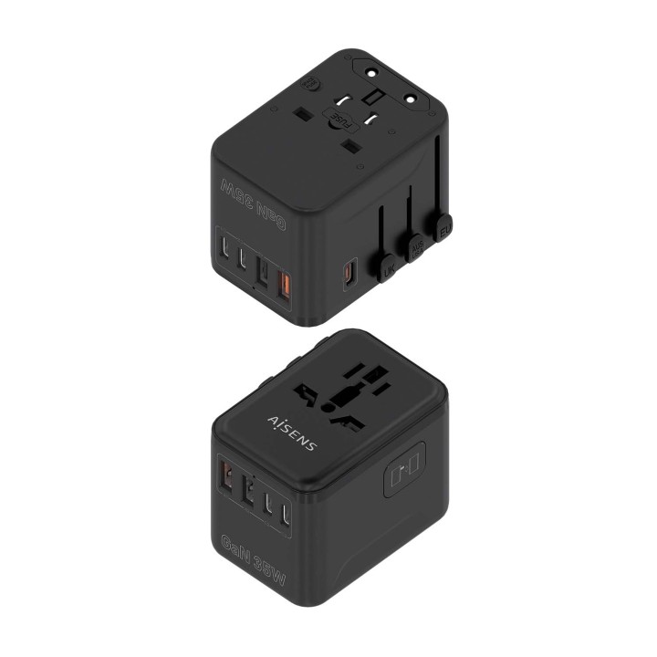 Cargador Pared AISENS para Viaje 35W (ASPS- 2A3C09-BK)
