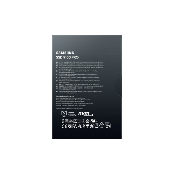 SSD Samsung 9100 Pro 2Tb M.2 NVMe V-NAND (MZ-VAP2T0BW)