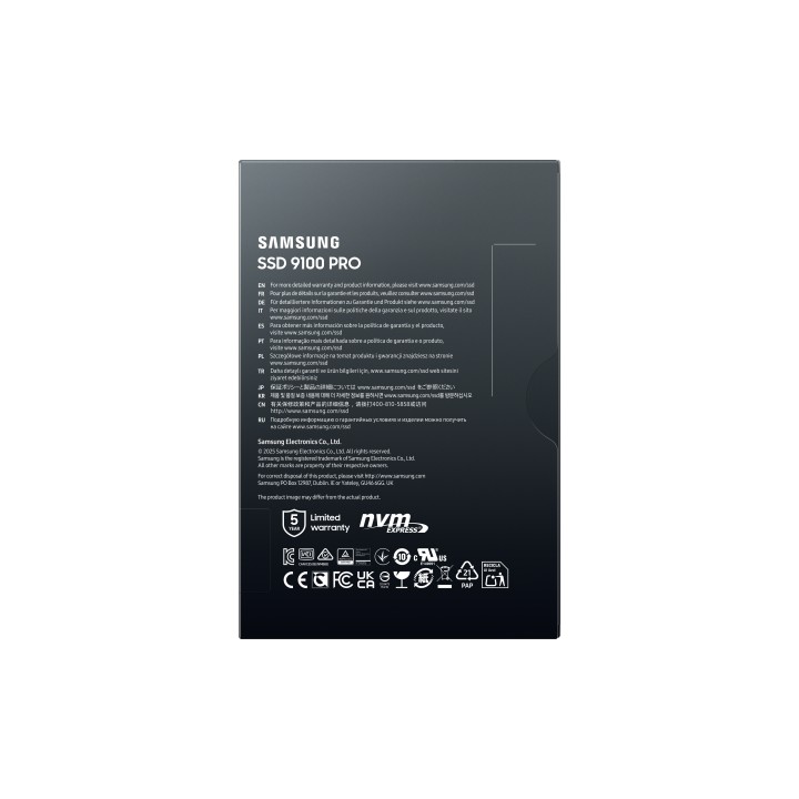 SSD Samsung 9100 PRO 1Tb Pcie M.2 (MZ-VAP1T0BW)