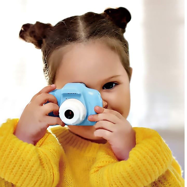 Cámara CELLY Kids 3mp mUSB Azul Claro (KIDSCAMERA3LB)