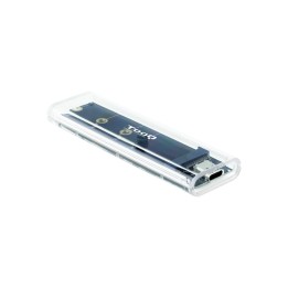 Caja TooQ SSD M.2 NVMe USB 3.1 Transparente (TQE-2200)