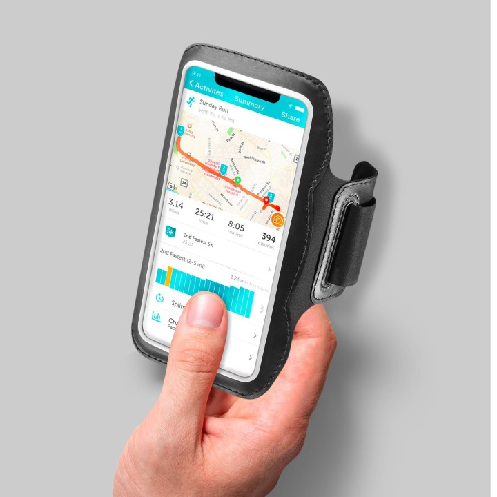 Brazalete CELLY hasta 6.9" Neopreno Negro (ARMBSPORTBK)