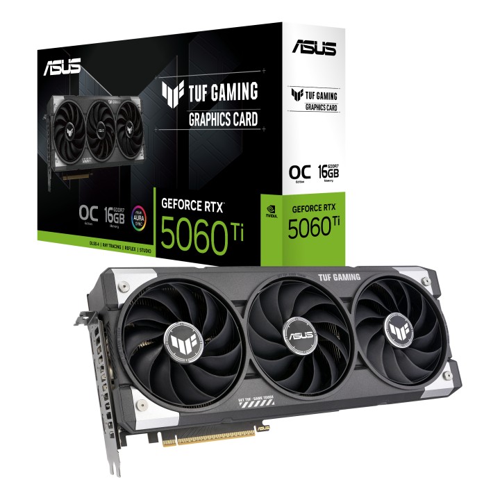 ASUS TUF Gaming GeForce RTX5060Ti OC Edition 16Gb GDDR7