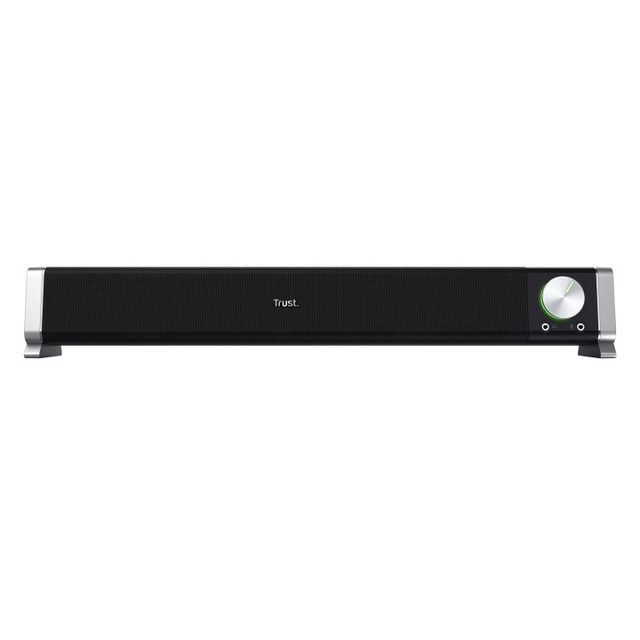 Barra Sonido Trust Asto 12W PC/TV Negro/Plata (21046)