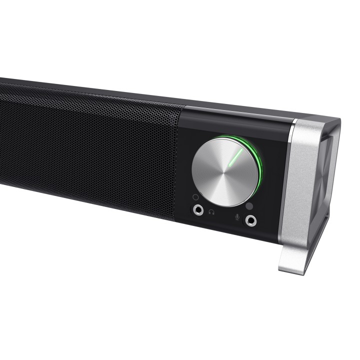 Barra Sonido Trust Asto 12W PC/TV Negro/Plata (21046)