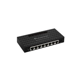 Switch LevelOne Gestionado 8xRJ45 GbE Negro (GEU-0821)