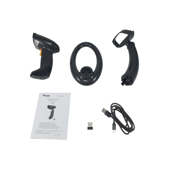 Lector EQUIP Código de Barras 1D/2D RF BT (351029)