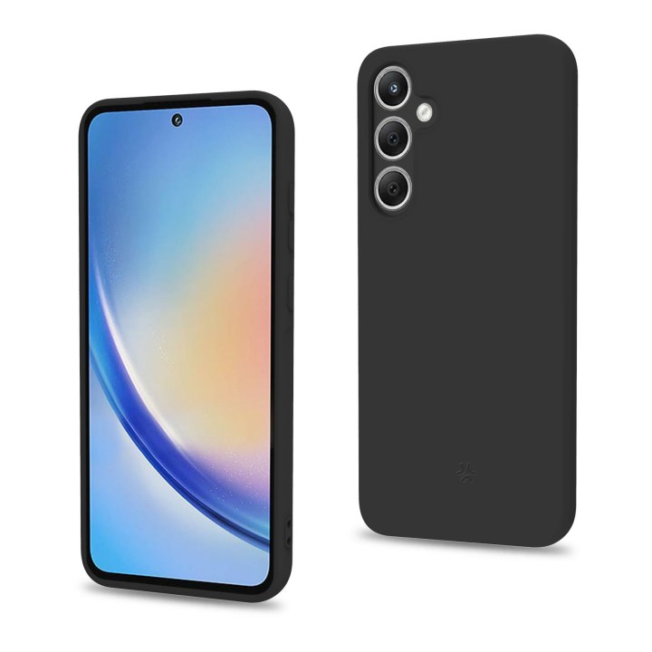 Funda CELLY Samsung Galaxy A55 5G Negra (CROMO1064BK)