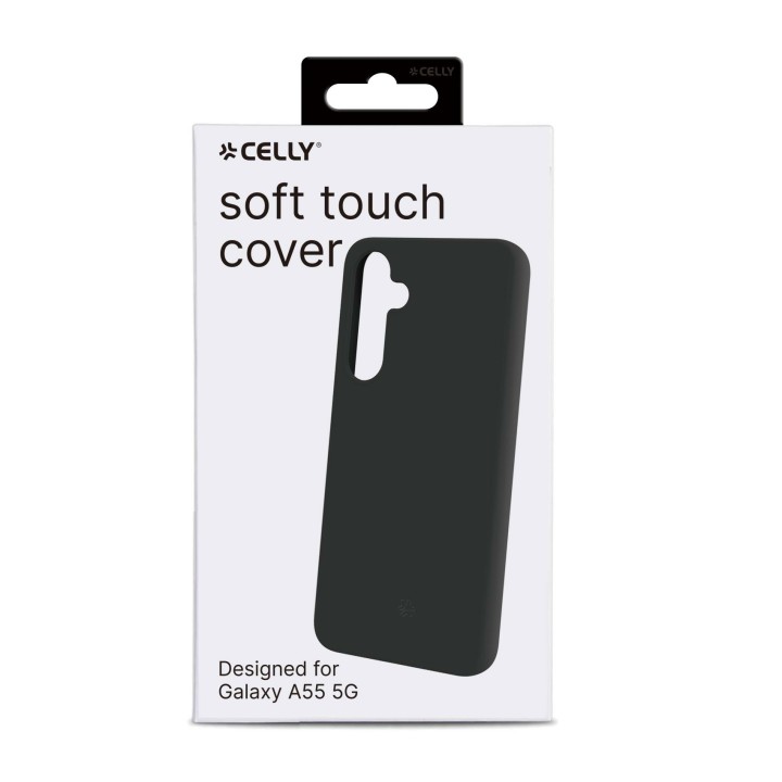 Funda CELLY Samsung Galaxy A55 5G Negra (CROMO1064BK)