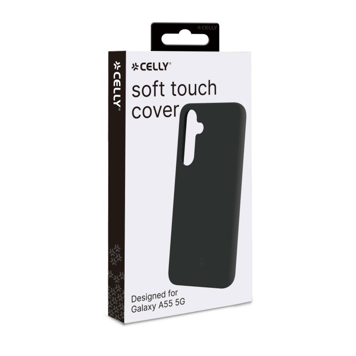 Funda CELLY Samsung Galaxy A55 5G Negra (CROMO1064BK)