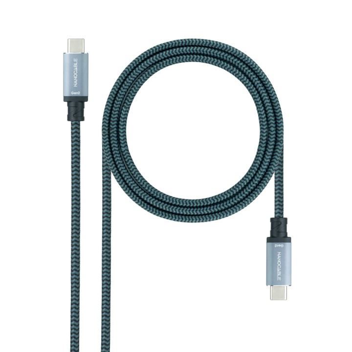 Nanocable USB-C/M a USB-C/M 2m (10.01.4102-COMB)