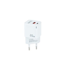 Cargador Pared TOOQ 20W USB-A/C Blanco (TQWC-QCPD20WT)