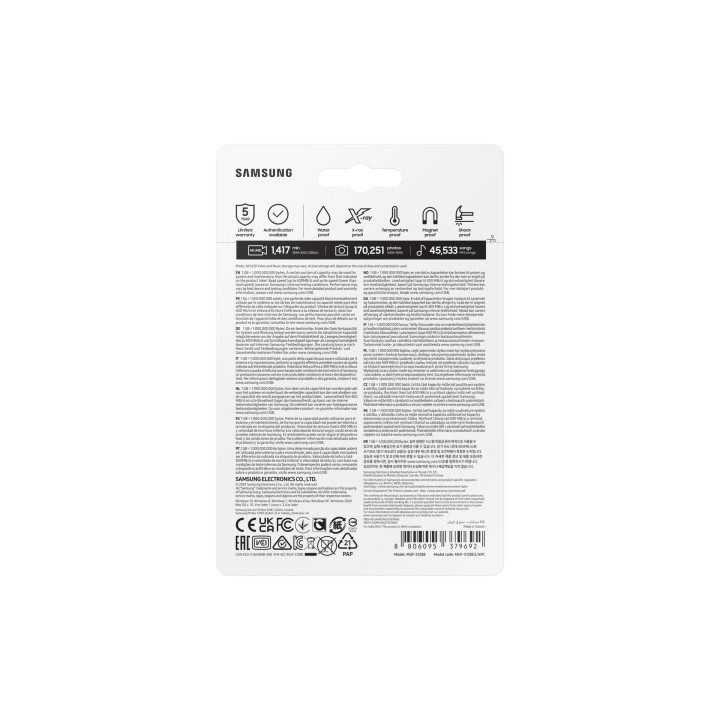 Pendrive Samsung Bar Plus 512Gb USB-A (MUF-512BE3/APC)