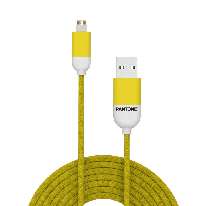 Cable PANTONE USB-A/M a Lightning/M 1.5m (PT-LCS001-5Y)