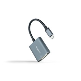 Adaptador Nanocable USB-C/M a DVI/H Gris (10.16.4103-G)