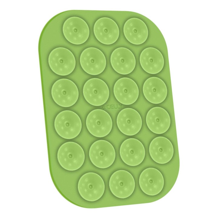Ventosa CELLY para Smartphone Verde (FIXSQUAREGN)