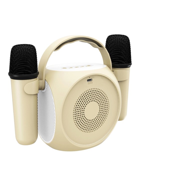 Altavoz CELLY Wireless 5W 2 Micrófonos (PARTYMIC2WH)