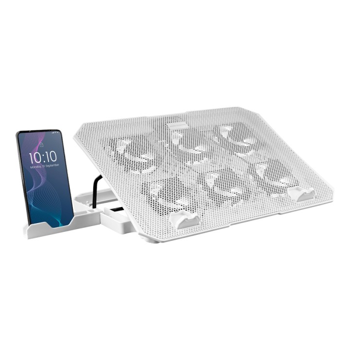 Base Refrigeración Mars Gaming 16" Blanca (MNBC23W)