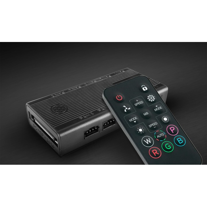 Kit Mars Gaming 4 Ventiladores ARGB+Hub ARGB (MFSI4KIT)