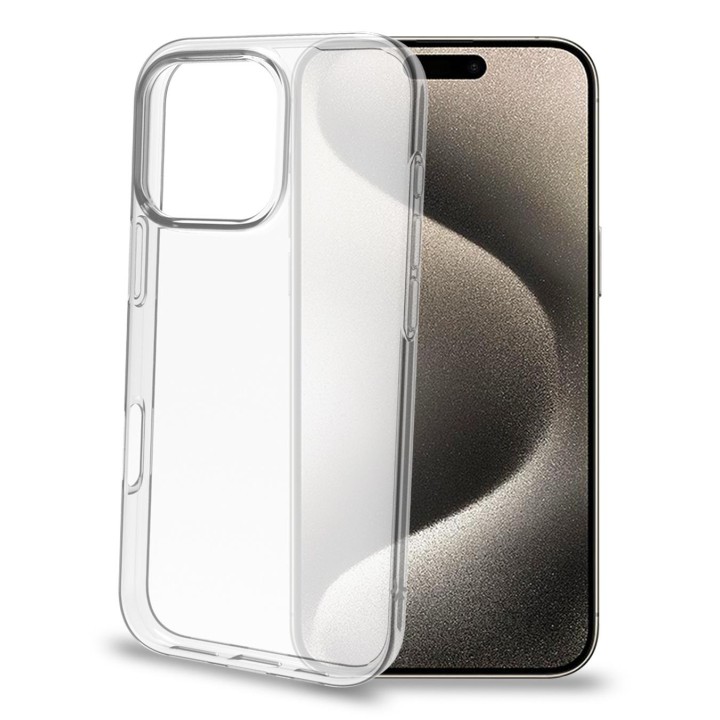 Funda CELLY iPhone 16 Pro Transparente (GELSKIN1079)