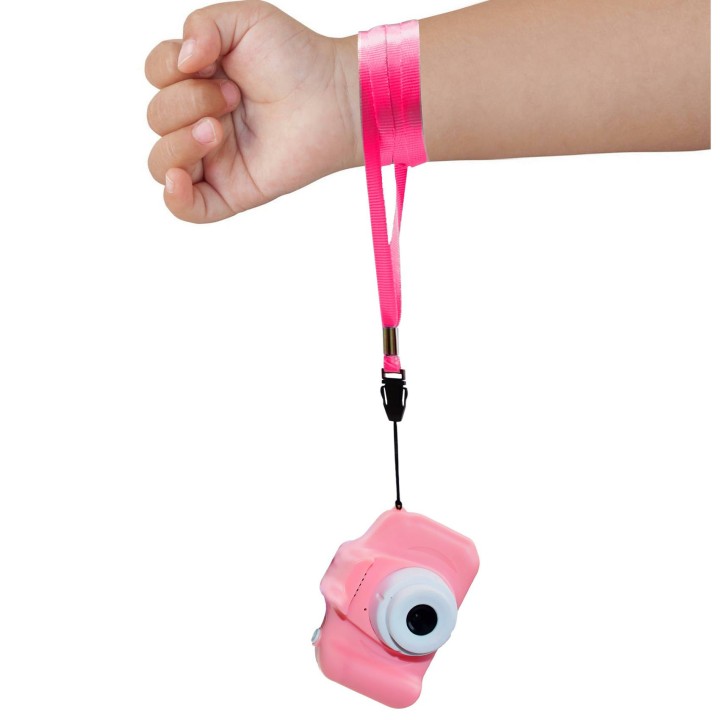 Cámara CELLY Kids 3mp mUSB Rosa (KIDSCAMERA3PK)